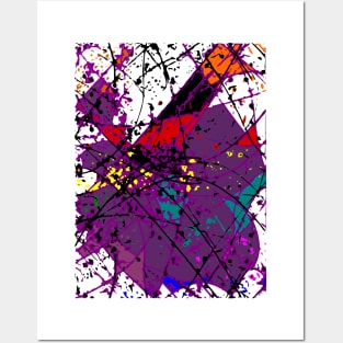 Abstract Digital Painting of Errada Art ADP002 Posters and Art